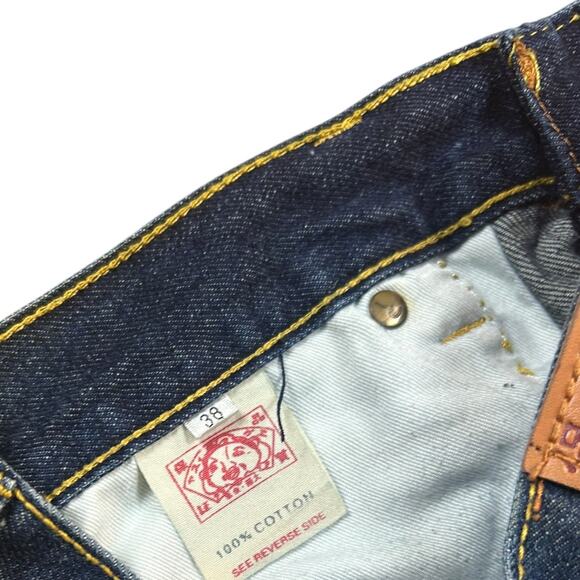 Evisu Genes Osaka Y2K Metallic Print Japanese Denim Jeans - Picture 4 of 7